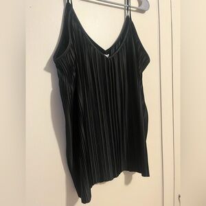 Maurices Charcoal Pleated Top